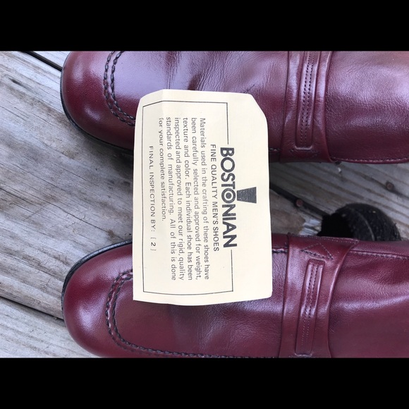 New Old Stock Mens Bostonian Vintage Cordovan Loafers Wow! 10AA - Picture 8 of 8